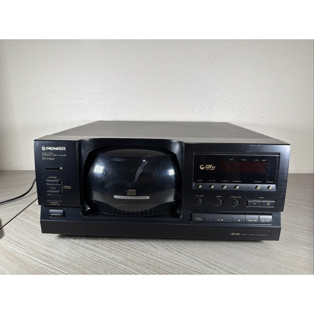 Pioneer PD-F906 CD Player Parts Or Repair *Read*